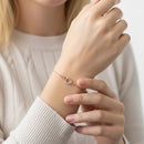 Infinity Heart Pavé Diamond Bracelet