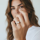 Cushion Solitaire Engagement Ring DiamondStatus