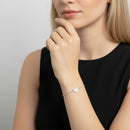 Diamond Heart Motif Bracelet DiamondStatus
