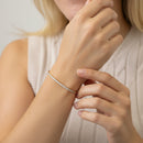 Round Diamond Eternity Bangle