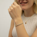 Round Diamond S Tennis Bracelet