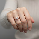 Emerald Solitaire Engagement Ring DiamondStatus