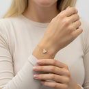 Heart Cluster Diamond Bracelet