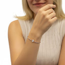 Emerald Diamond Pavé Bar Bangle