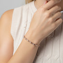 Round Diamond XO Tennis Bracelet