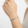 Round Diamond Heart Tennis Bracelet DiamondStatus