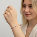 Emerald Halo Diamond Pavé Bangle