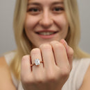 Emerald Solitaire Engagement Ring DiamondStatus