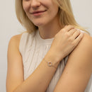 Clover Motif Diamond Pavé Bracelet