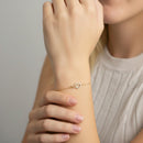 Infinity Heart Pavé Diamond Bracelet