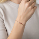 Infinity Diamond Pavé Bracelet