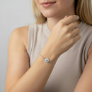 Round Diamond Halo Bracelet DiamondStatus