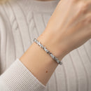 Round Diamond XO Tennis Bracelet DiamondStatus