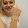 Round Diamond Progressive Tennis Bracelet DiamondStatus
