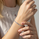 Round Diamond Multi-Row Slider Bracelet DiamondStatus