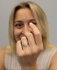 Emerald Solitaire Engagement Ring DiamondStatus