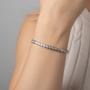Round Diamond Tennis Bezel Bracelet DiamondStatus