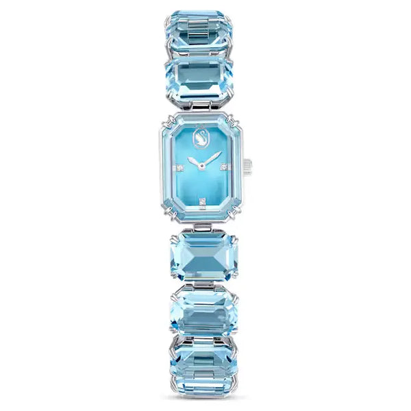 Swarovski Ladies Watch Blue Octagon Cut Crystals 5729722