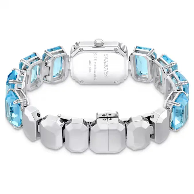 Swarovski Ladies Watch Blue Octagon Cut Crystals 5729722
