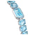 Swarovski Ladies Watch Blue Octagon Cut Crystals 5729722