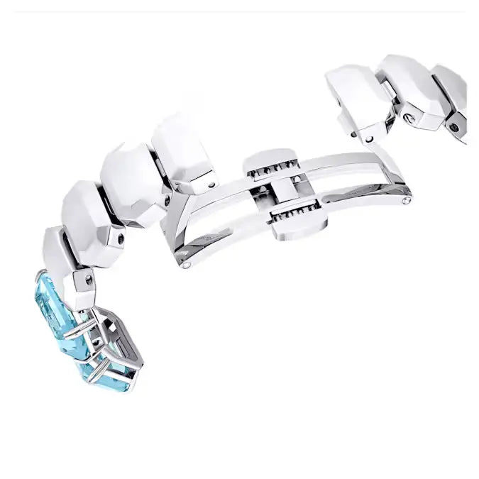 Swarovski Ladies Watch Blue Octagon Cut Crystals 5729722
