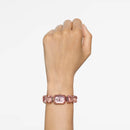 Swarovski Ladies Watch Pink Octagon Cut Crystals 5729843