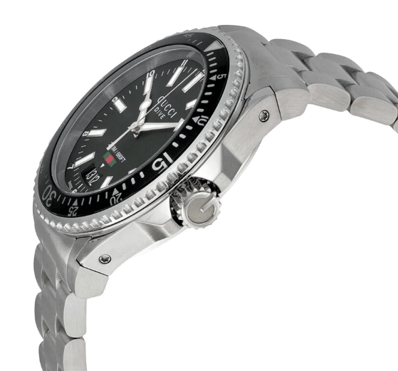 Gucci Dive Men's Watch Black Dial YA136301 - WatchStatus Ltd