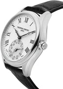 Frederique Constant Horological Men's Black Leather Smart Watch FC-285MC5B6 - WatchStatus Ltd