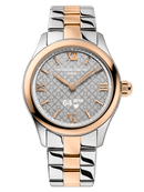 Frederique Constant Vitality Ladies Two-Tone Smart Watch FC-286BG3B2B - WatchStatus Ltd