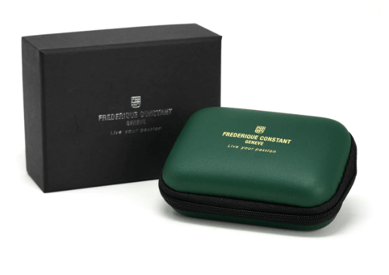 Frederique Constant Horological Men's Black Leather Smart Watch FC-285MC5B6 - WatchStatus Ltd