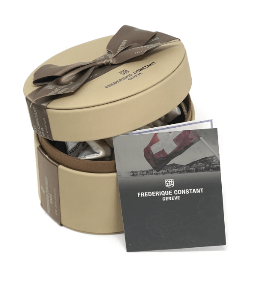 Frederique Constant Vitality Ladies Two-Tone Smart Watch FC-286BG3B2B - WatchStatus Ltd