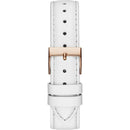 Guess Full Bloom Ladies White Leather 32mm Watch GW0382L3 - WatchStatus Ltd