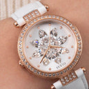 Guess Full Bloom Ladies White Leather 32mm Watch GW0382L3 - WatchStatus Ltd