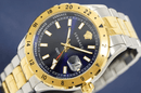 Versace Hellenyium GMT Men's Two-Tone Watch V11060017 - WatchStatus Ltd