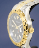 Versace Hellenyium GMT Men's Two-Tone Watch V11060017 - WatchStatus Ltd