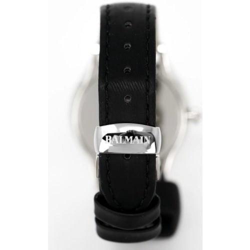 Balmain Elegance Arabesques Ladies Black Leather Watch B19113226 - Watches