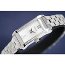 Balmain Ladies La Vela Rectangular Watch Steel B36753384 - Watches & Crystals