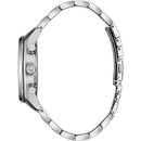 Bulova 96C136 Men’s Classic Silver/Blue Chronograph Swiss Watch - WATCHES