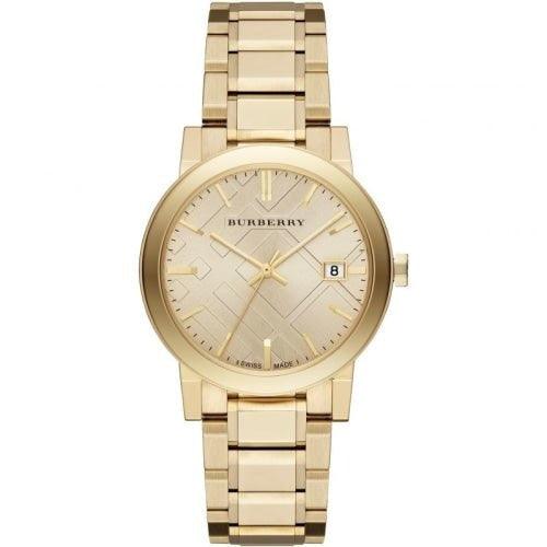 Burberry The City Ladies Watch Gold 26mm BU9227 | WatchStatus