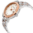 Burberry BU9105 Ladies The City Silver / Rose Gold 34mm Swiss Watch - Watches
