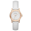 Burberry BU9209 Ladies The City White Leather 26mm Watch - Watches