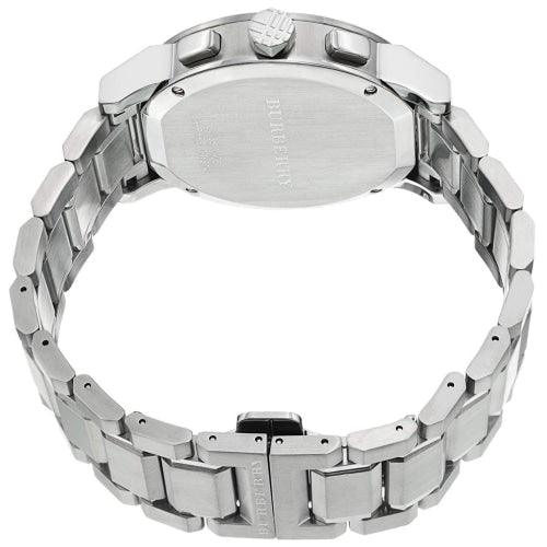 Burberry BU9350 Men’s The City Silver Chronograph 42mm Swiss Watch - Watches