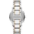 Burberry BU9751 Men’s The City Two Tone Chronograph 38mm Swiss Watch - Watches