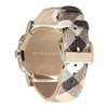 Burberry The City Watch Men's Haymarket Leather BU9752 Burberry