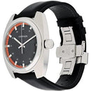 Calvin Klein Achieve Men's Black Leather 43mm Watch K8W311C1 - WatchStatus Ltd