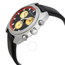 Calvin Klein Achieve Men's Black Leather Chronograph 43mm Watch - WatchStatus Ltd