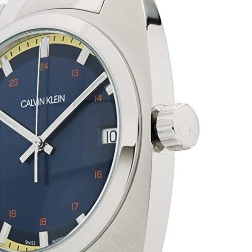 Calvin Klein Achieve Men's Blue Dial 43mm Watch - WatchStatus Ltd
