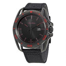 Calvin Klein Earth Men's Black Fabric Strap 44mm Watch - WatchStatus Ltd