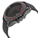 Calvin Klein Earth Men's Black Fabric Strap 44mm Watch - WatchStatus Ltd