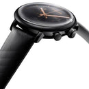 Calvin Klein High Noon Men's Black Leather Chronograph Watch K8M274CB - WatchStatus Ltd